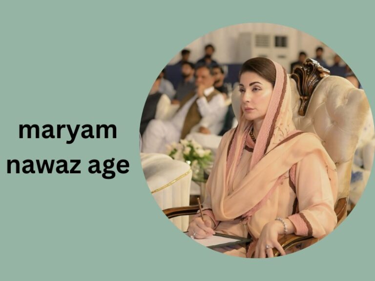 maryam nawaz age