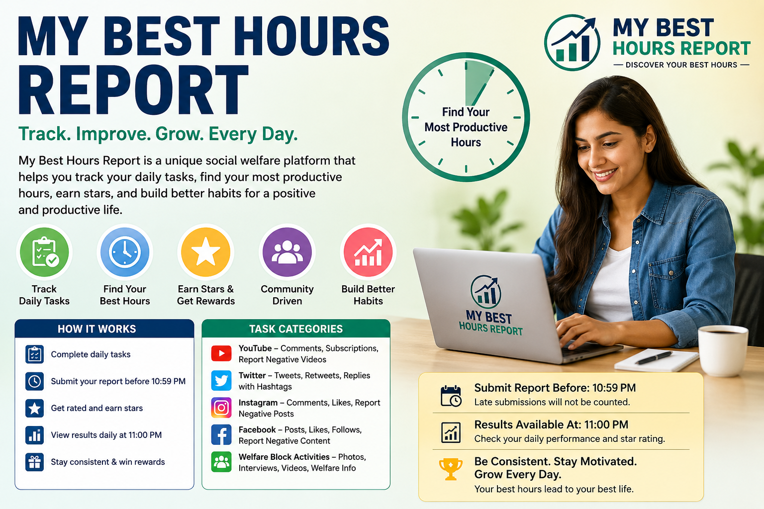 My Best Hours Report