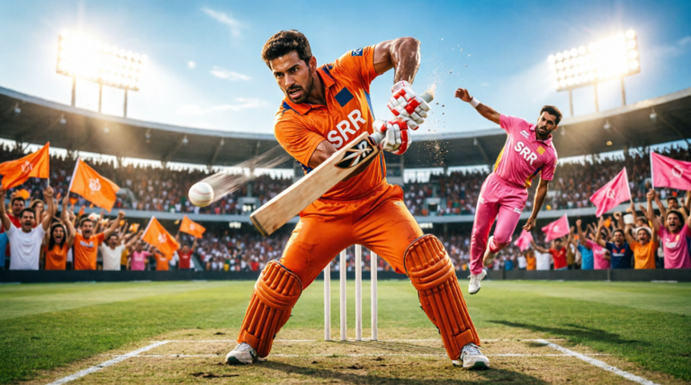 sunrisers hyderabad vs rajasthan royals timeline