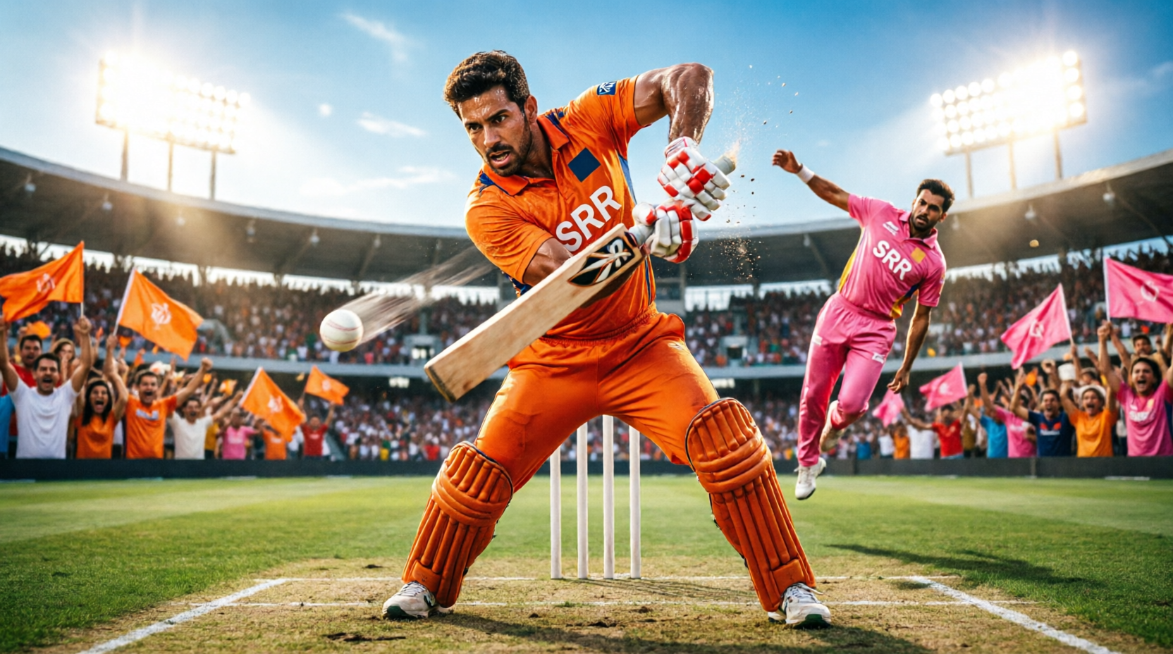 sunrisers hyderabad vs rajasthan royals timeline