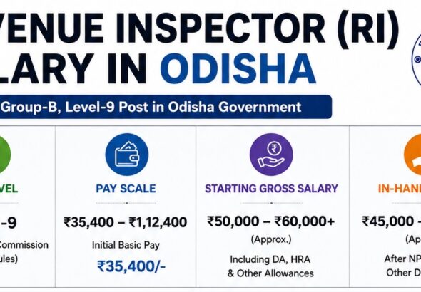 ri salary in odisha