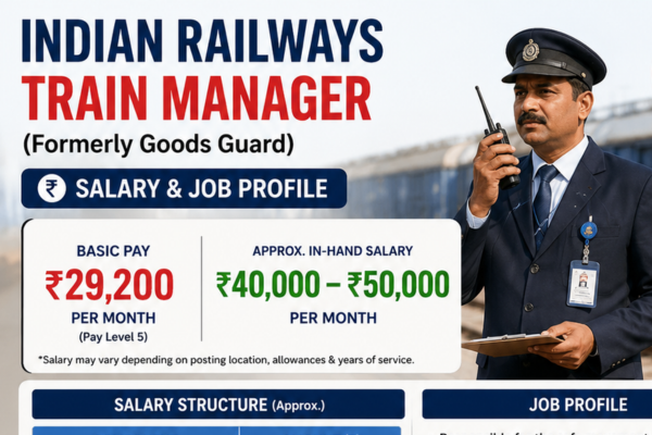 train manager salary
