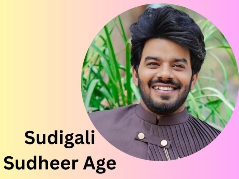 Sudigali Sudheer Age