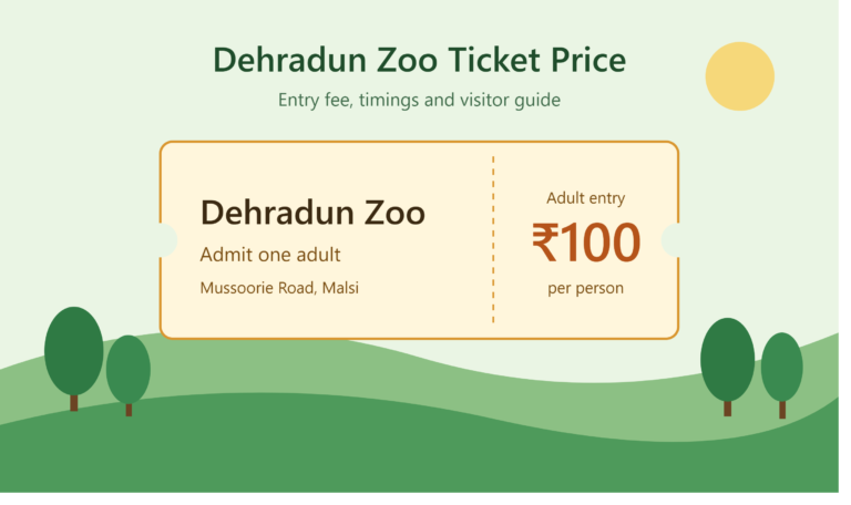 dehradun zoo ticket price